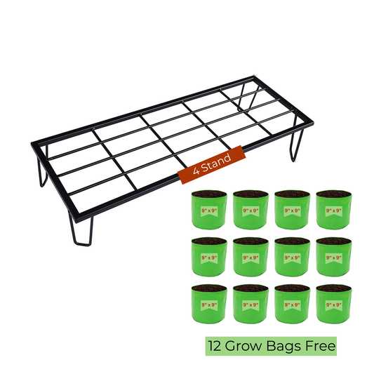 Planter Stand (Pack of 4) - GET 12 Grow Bag Free